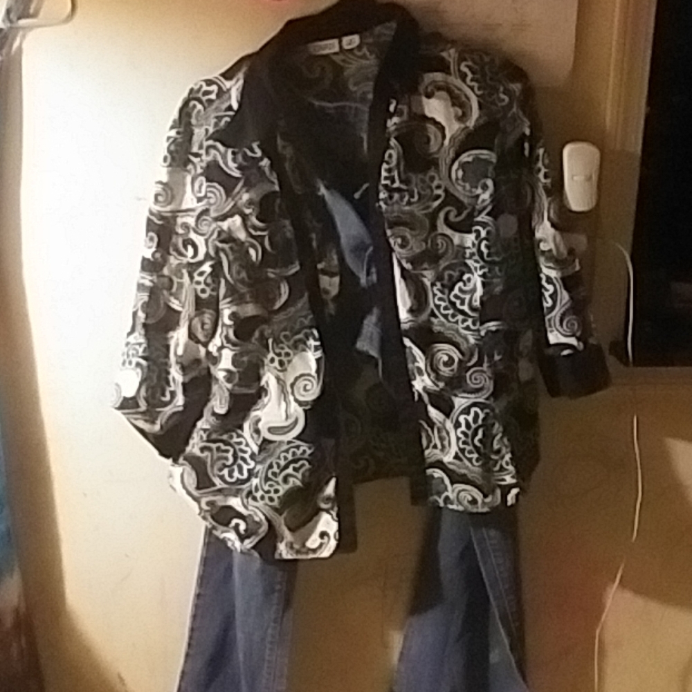 Nice blouse an Jean outfit